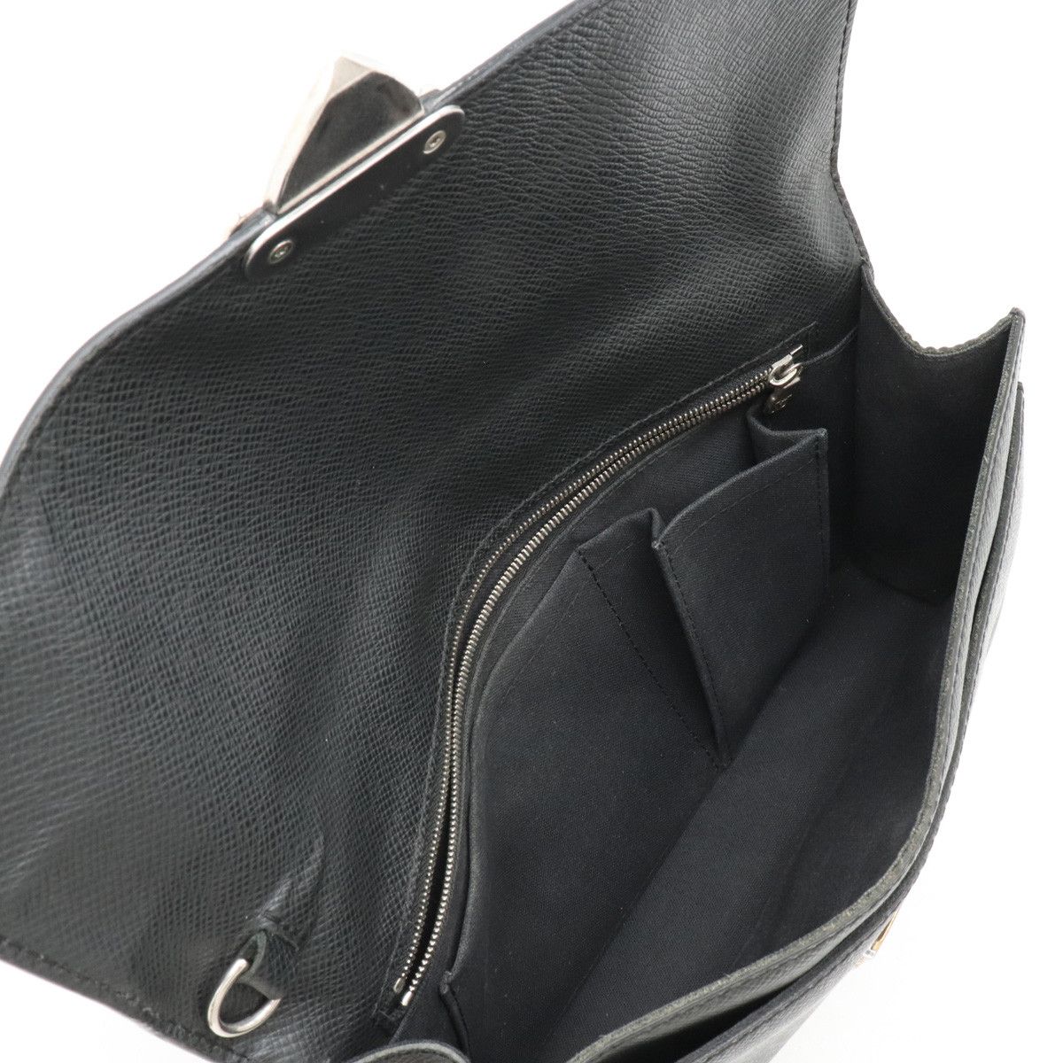 Louis Vuitton Louis Vuitton Louis Vuitton Taiga Leather Belair Clutch Bag M32592 Leather Clutch Bag M32592 in Very Good Condition Size ONE SIZE - 4 Thumbnail