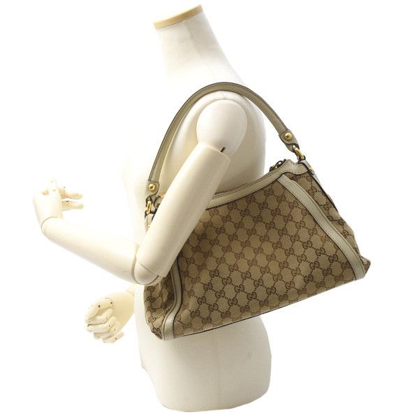 Gucci Gucci Gucci Canvas GG One Shoulder Bag 282298 Canvas Shoulder Bag 282298 in Very Good Condition Size ONE SIZE - 9 Thumbnail