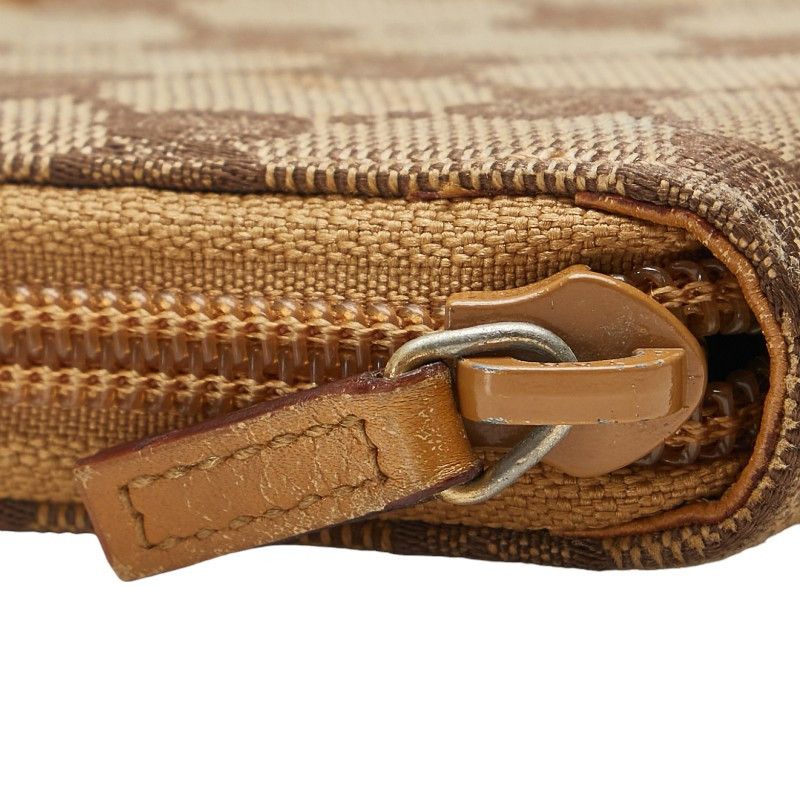 Gucci Gucci Gucci GG Canvas Long Wallet Brown Canvas Long Wallet 035.4276.2152 in Good Condition Size ONE SIZE - 6 Thumbnail