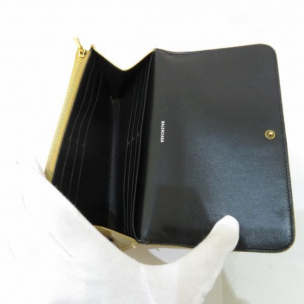 Balenciaga Balenciaga Balenciaga Leather Long Wallet 601479 1JR0M 8000 Leather Long Wallet 601479 1JR0M 8000 in Good Condition Size ONE SIZE - 2 Thumbnail