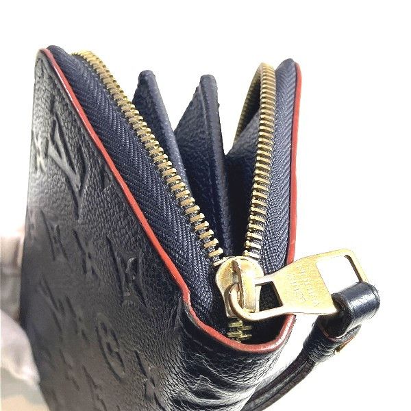 Louis Vuitton Louis Vuitton Louis Vuitton Monogram Empreinte Marine Rouge Long Wallet M62121 Canvas Long Wallet M62121 in Great Condition Size ONE SIZE - 3 Thumbnail
