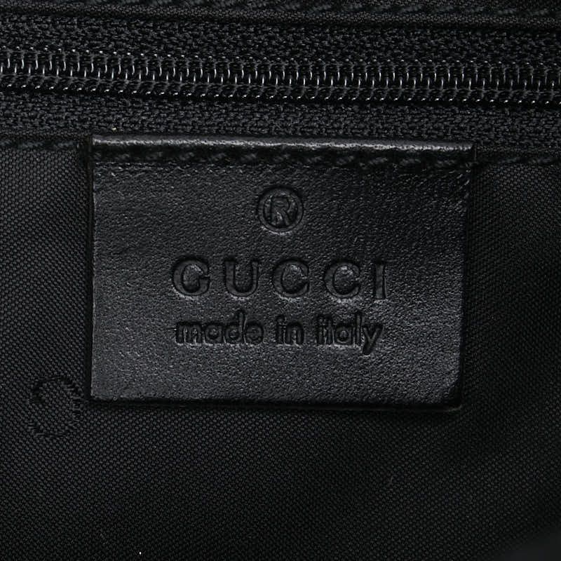Gucci Gucci Gucci Bamboo Canvas Leather Handbag 0011638 Canvas Handbag 0011638 in Very Good Condition Size ONE SIZE - 9 Thumbnail