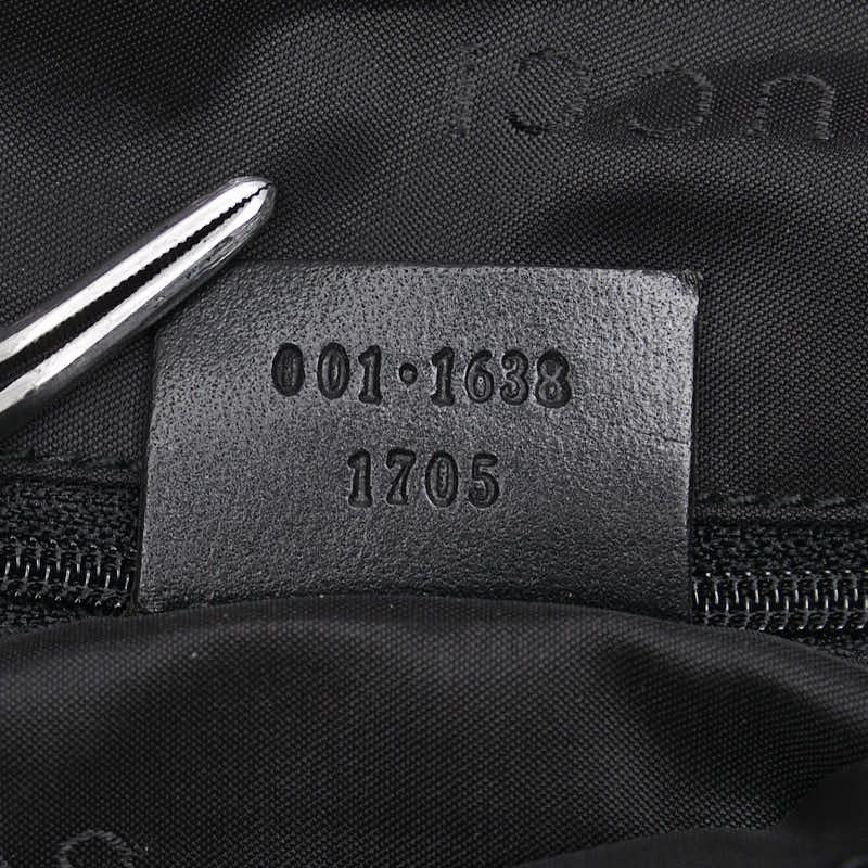 Gucci Gucci Gucci Bamboo Canvas Leather Handbag 0011638 Canvas Handbag 0011638 in Very Good Condition Size ONE SIZE - 10 Thumbnail