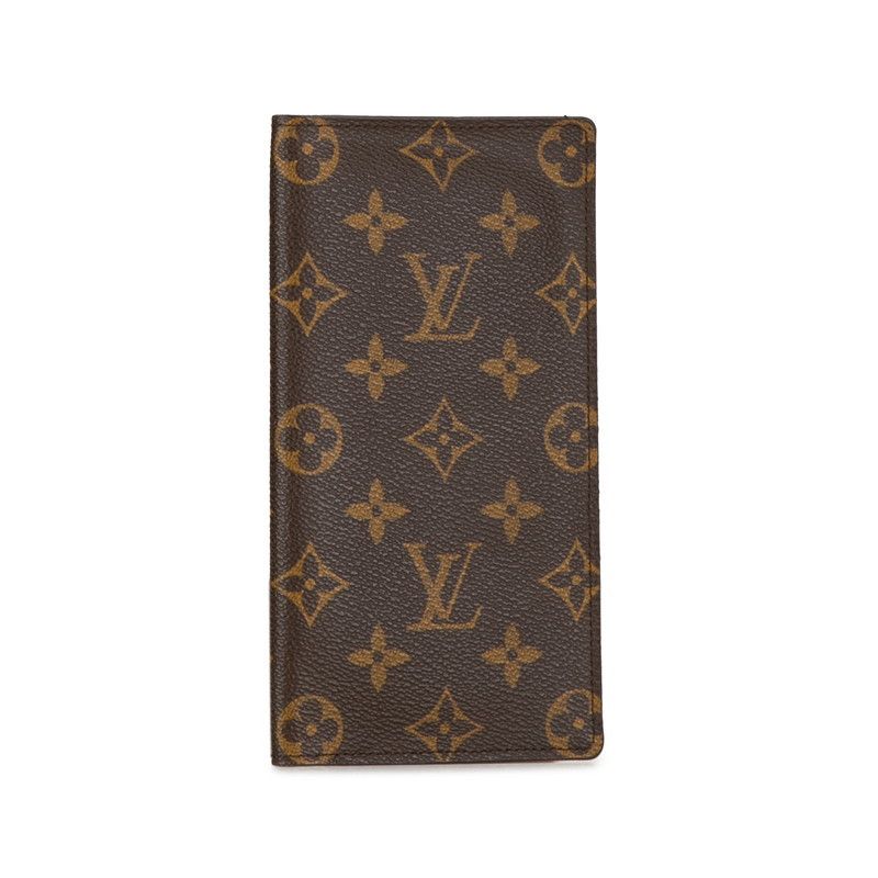 Louis Vuitton Louis Vuitton Louis Vuitton Monogram Long Wallet M61823 Brown PVC Leather Canvas Long Wallet M61823 in Very Good Condition Size ONE SIZE - 2 Thumbnail