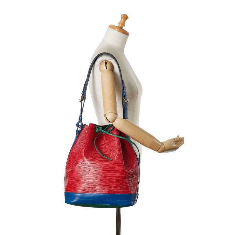 Louis Vuitton Louis Vuitton Louis Vuitton Epi Noe Tricolor Leather Shoulder Bag M44084 Leather Shoulder Bag M44084 in Fair Condition Size ONE SIZE - 9 Thumbnail