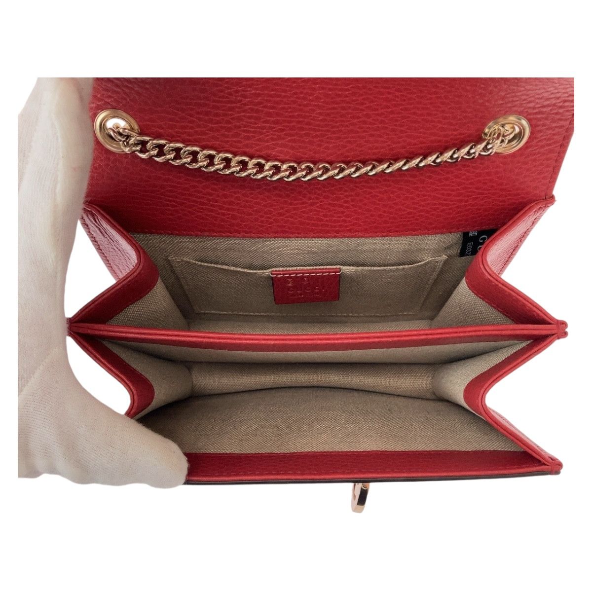 Gucci Gucci Gucci Leather Interlocking Shoulder Bag 510304 Leather Crossbody Bag 510304 in Excellent Condition Size ONE SIZE - 8 Thumbnail