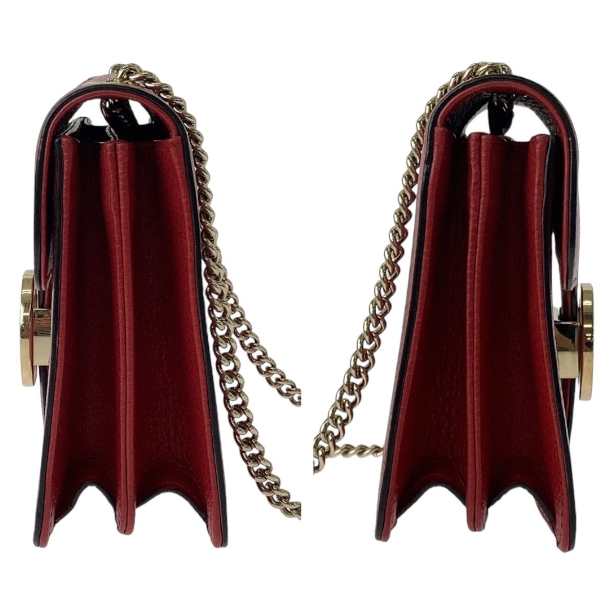 Gucci Gucci Gucci Leather Interlocking Shoulder Bag 510304 Leather Crossbody Bag 510304 in Excellent Condition Size ONE SIZE - 7 Thumbnail