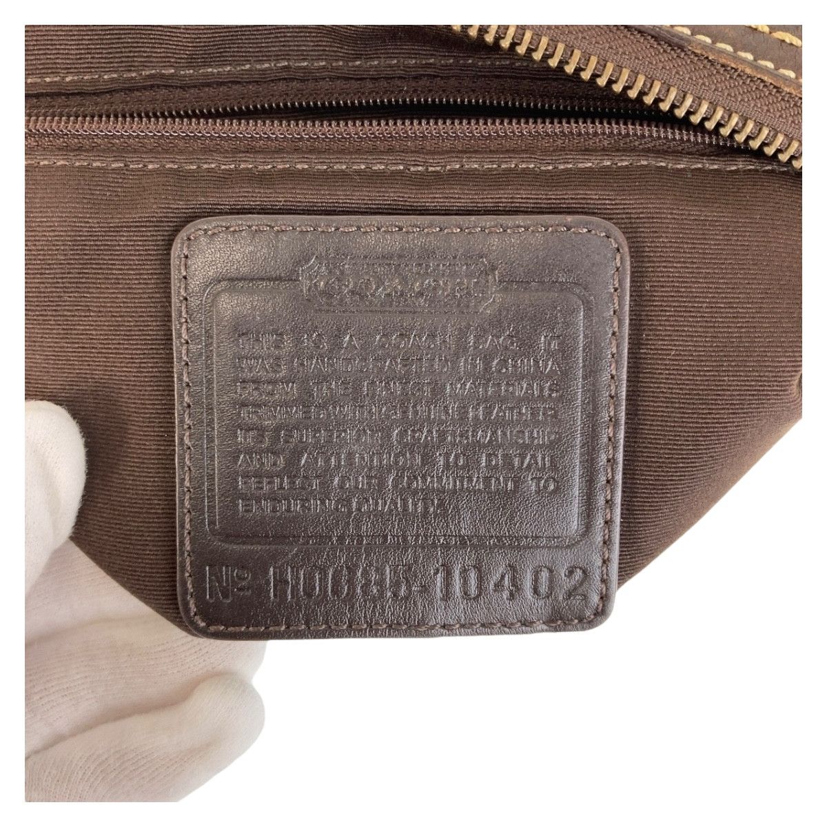Coach Coach Coach Signature Canvas Leather Crossbody Bag Canvas Crossbody Bag Size ONE SIZE - 10 Thumbnail
