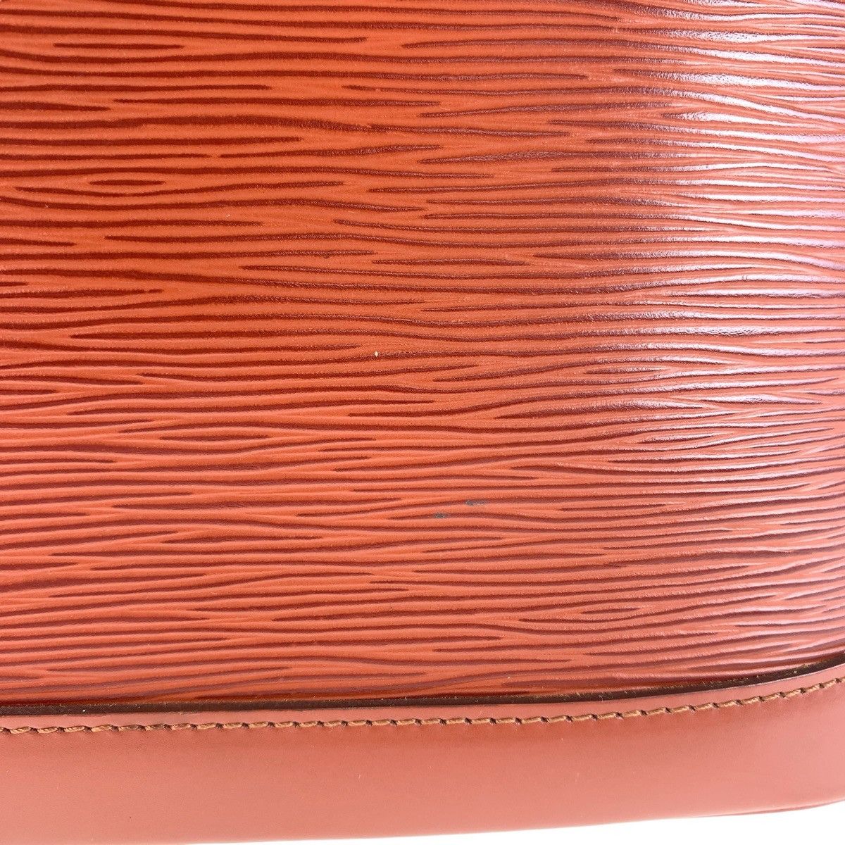 Louis Vuitton Louis Vuitton Louis Vuitton Epi Alma Handbag Brown M52143 Leather Handbag M52143 Size ONE SIZE - 8 Thumbnail