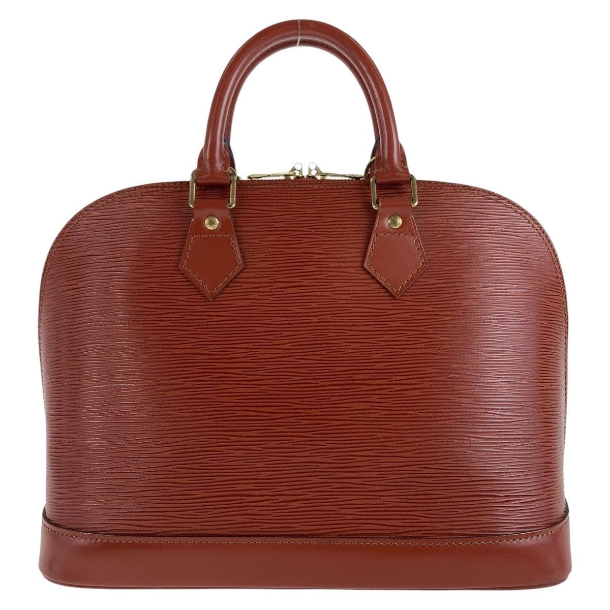 Louis Vuitton Louis Vuitton Louis Vuitton Epi Alma Handbag Brown M52143 Leather Handbag M52143 Size ONE SIZE - 2 Thumbnail
