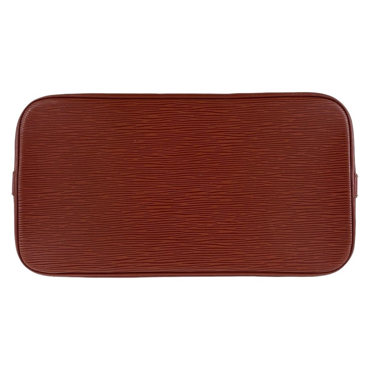 Louis Vuitton Louis Vuitton Louis Vuitton Epi Alma Handbag Brown M52143 Leather Handbag M52143 Size ONE SIZE - 6 Thumbnail