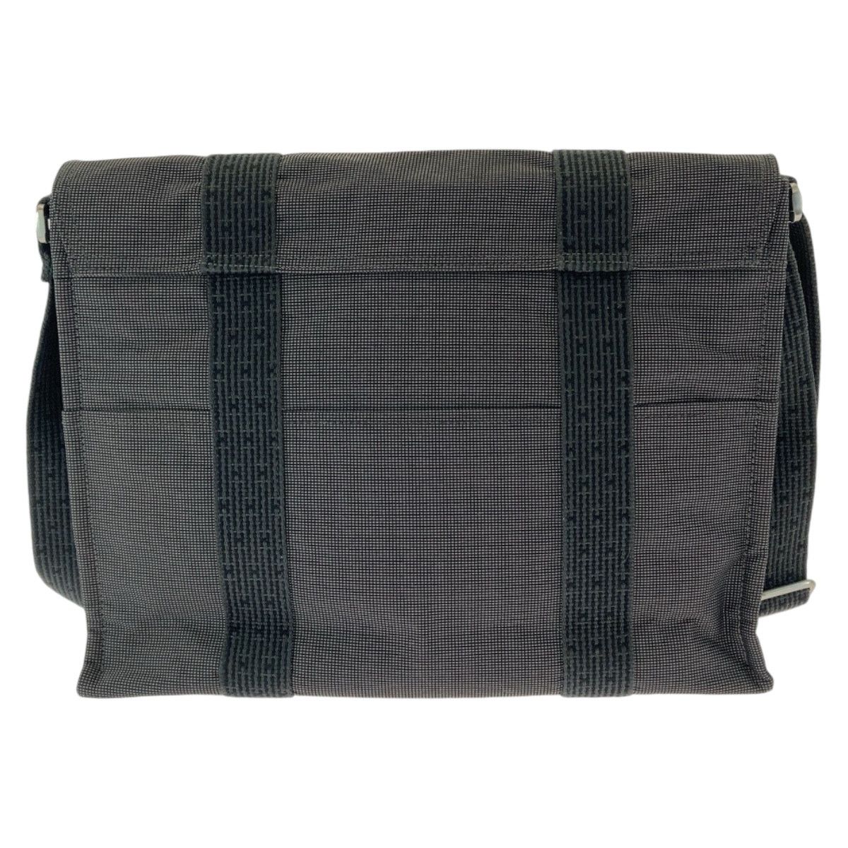 Hermes Hermes Hermes Canvas Herline Bass MM Messenger Bag Canvas Crossbody Bag 408467 in Great Condition Size ONE SIZE - 2 Thumbnail
