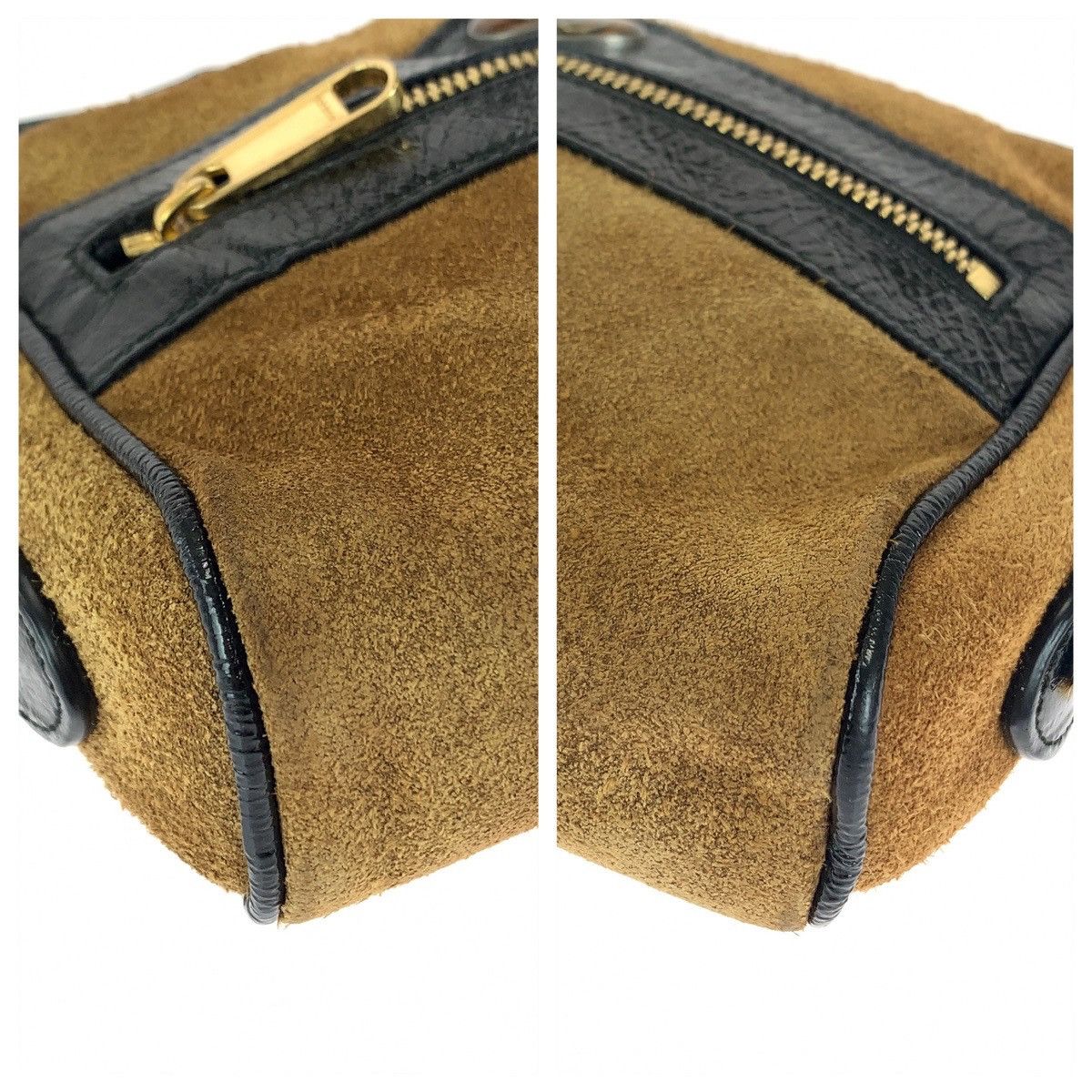 Gucci Gucci Gucci Ophidia Suede/Leather Shoulder Bag Pochette 573321 Leather Crossbody Bag 573321 in Very Good Condition Size ONE SIZE - 3 Thumbnail