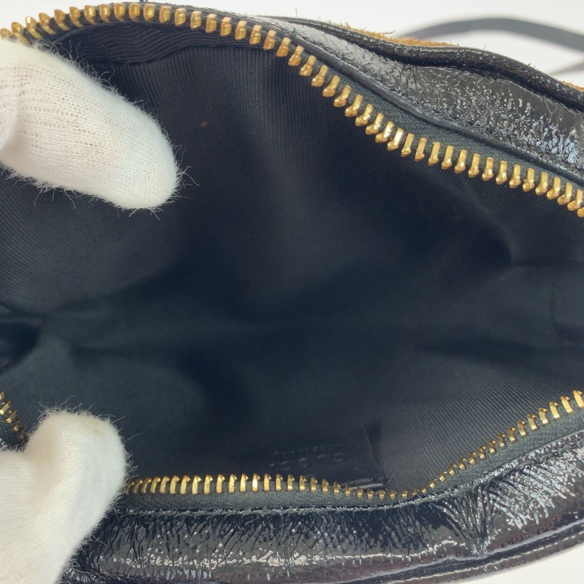 Gucci Gucci Gucci Ophidia Suede/Leather Shoulder Bag Pochette 573321 Leather Crossbody Bag 573321 in Very Good Condition Size ONE SIZE - 9 Thumbnail