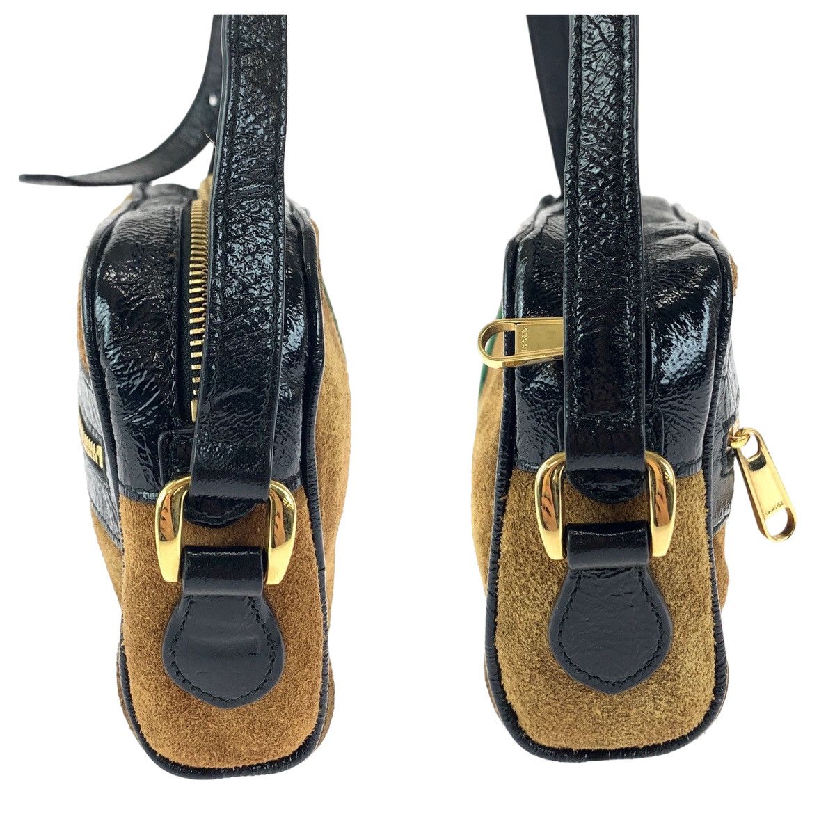 Gucci Gucci Gucci Ophidia Suede/Leather Shoulder Bag Pochette 573321 Leather Crossbody Bag 573321 in Very Good Condition Size ONE SIZE - 8 Thumbnail