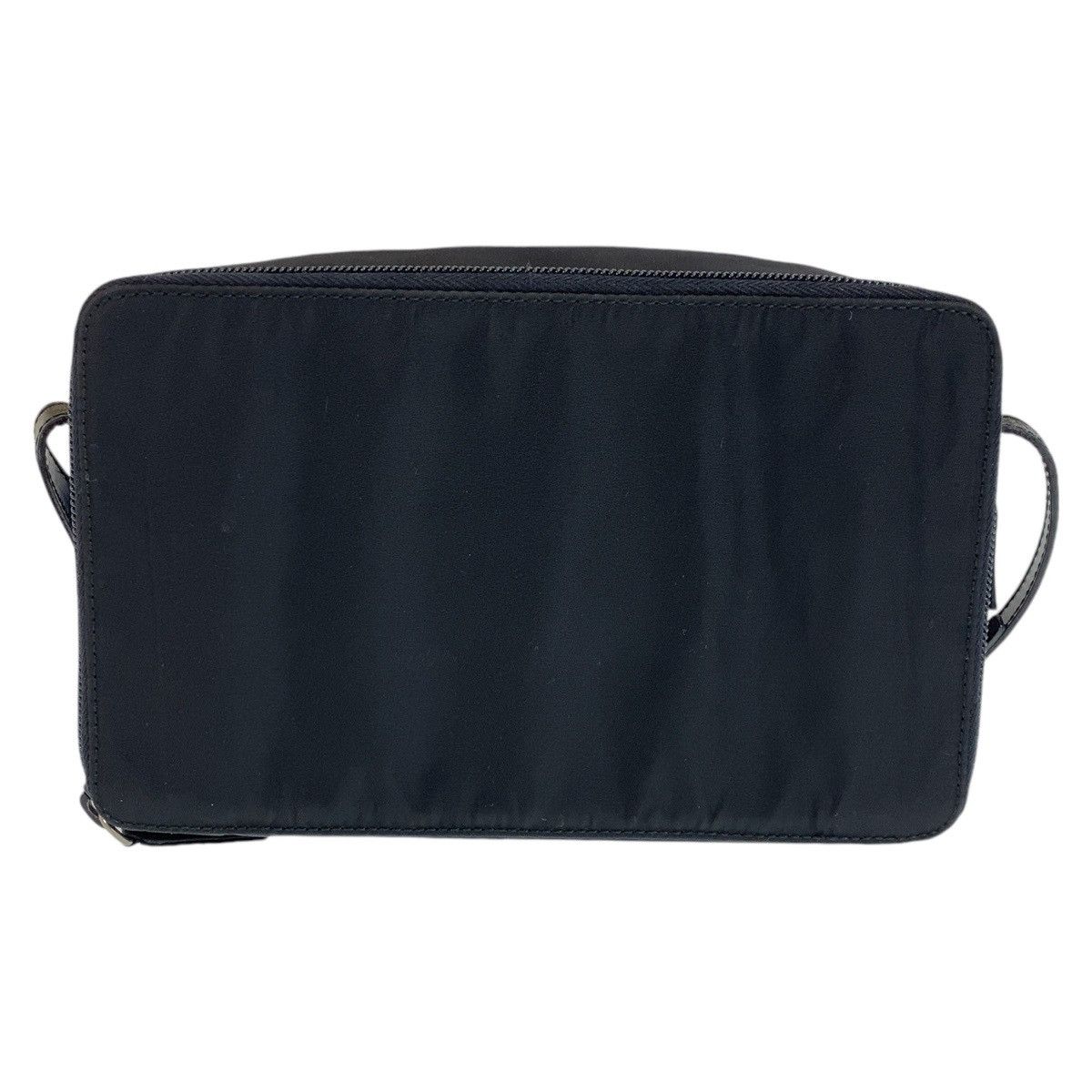 Prada Prada Prada Nylon/Leather Tessuto Triangle Logo Crossbody Bag Canvas Crossbody Bag 408229 in Very Good Condition Size ONE SIZE - 2 Thumbnail