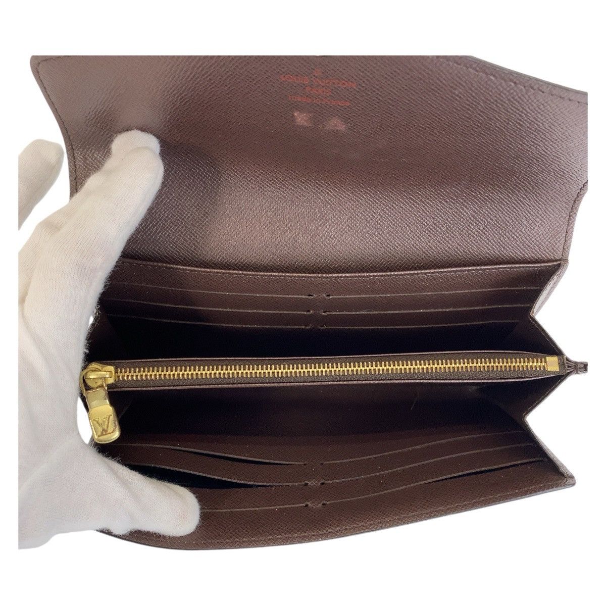 Louis Vuitton Louis Vuitton Louis Vuitton Damier Long Wallet N63209 Canvas Long Wallet N63209 Size ONE SIZE - 3 Thumbnail