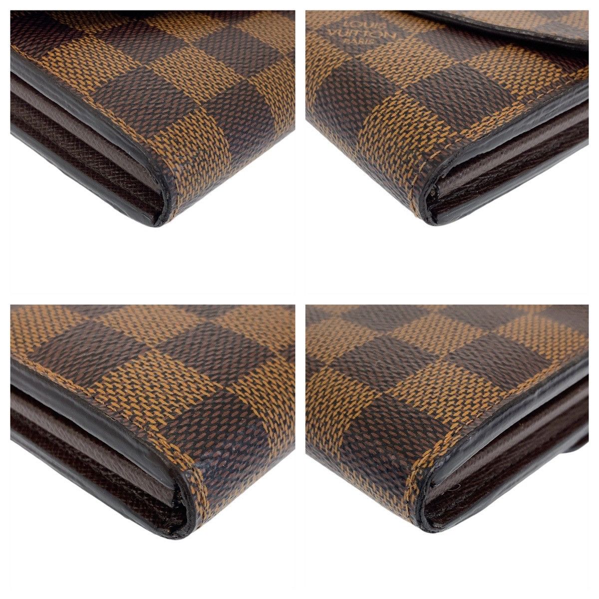 Louis Vuitton Louis Vuitton Louis Vuitton Damier Long Wallet N63209 Canvas Long Wallet N63209 Size ONE SIZE - 4 Thumbnail