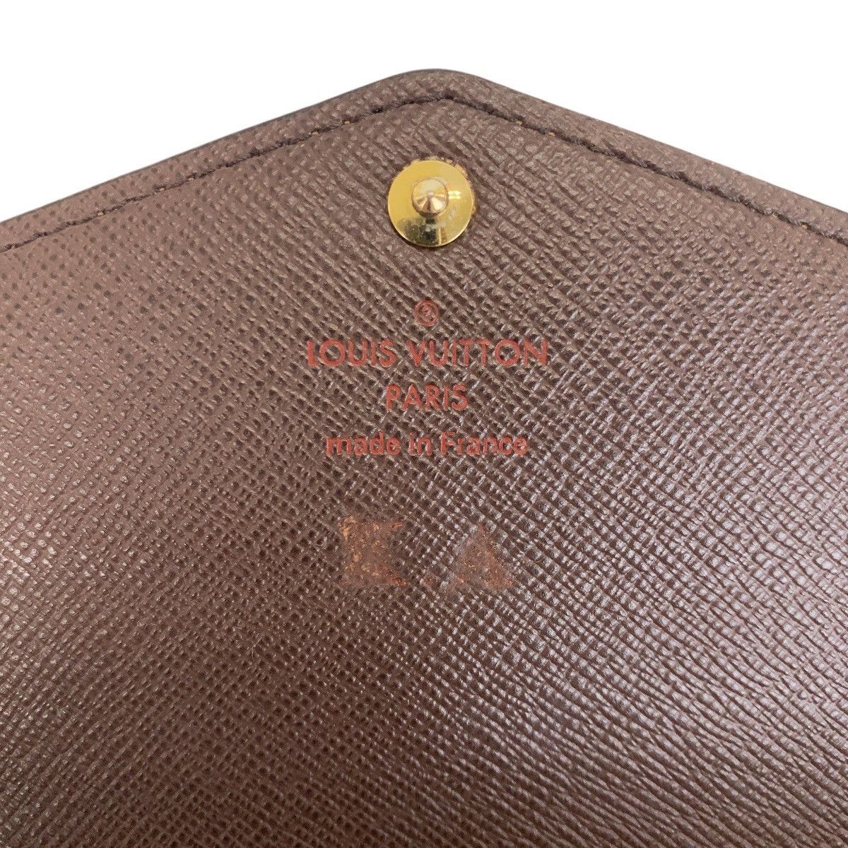 Louis Vuitton Louis Vuitton Louis Vuitton Damier Long Wallet N63209 Canvas Long Wallet N63209 Size ONE SIZE - 10 Thumbnail