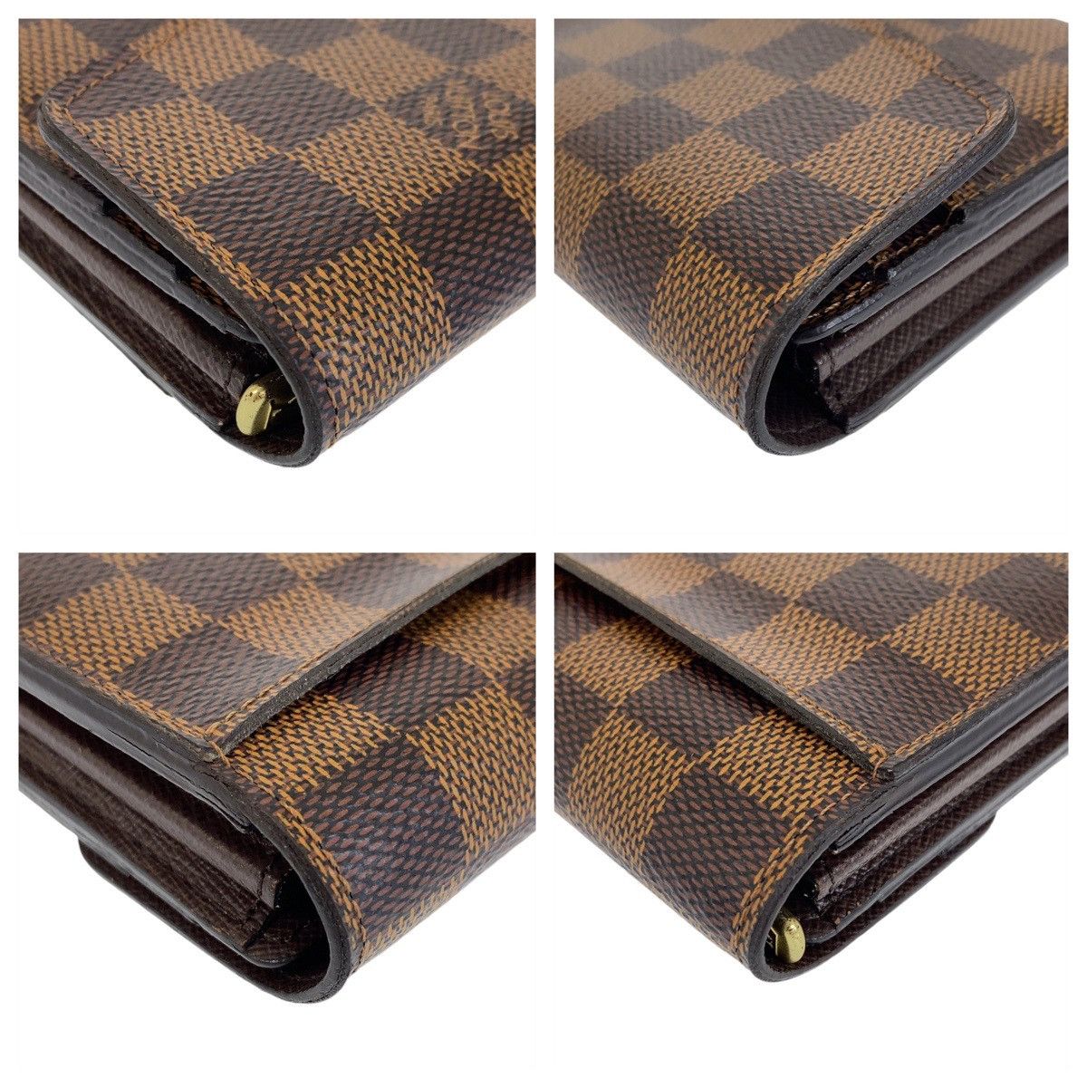 Louis Vuitton Louis Vuitton Louis Vuitton Damier Long Wallet N63209 Canvas Long Wallet N63209 Size ONE SIZE - 5 Thumbnail