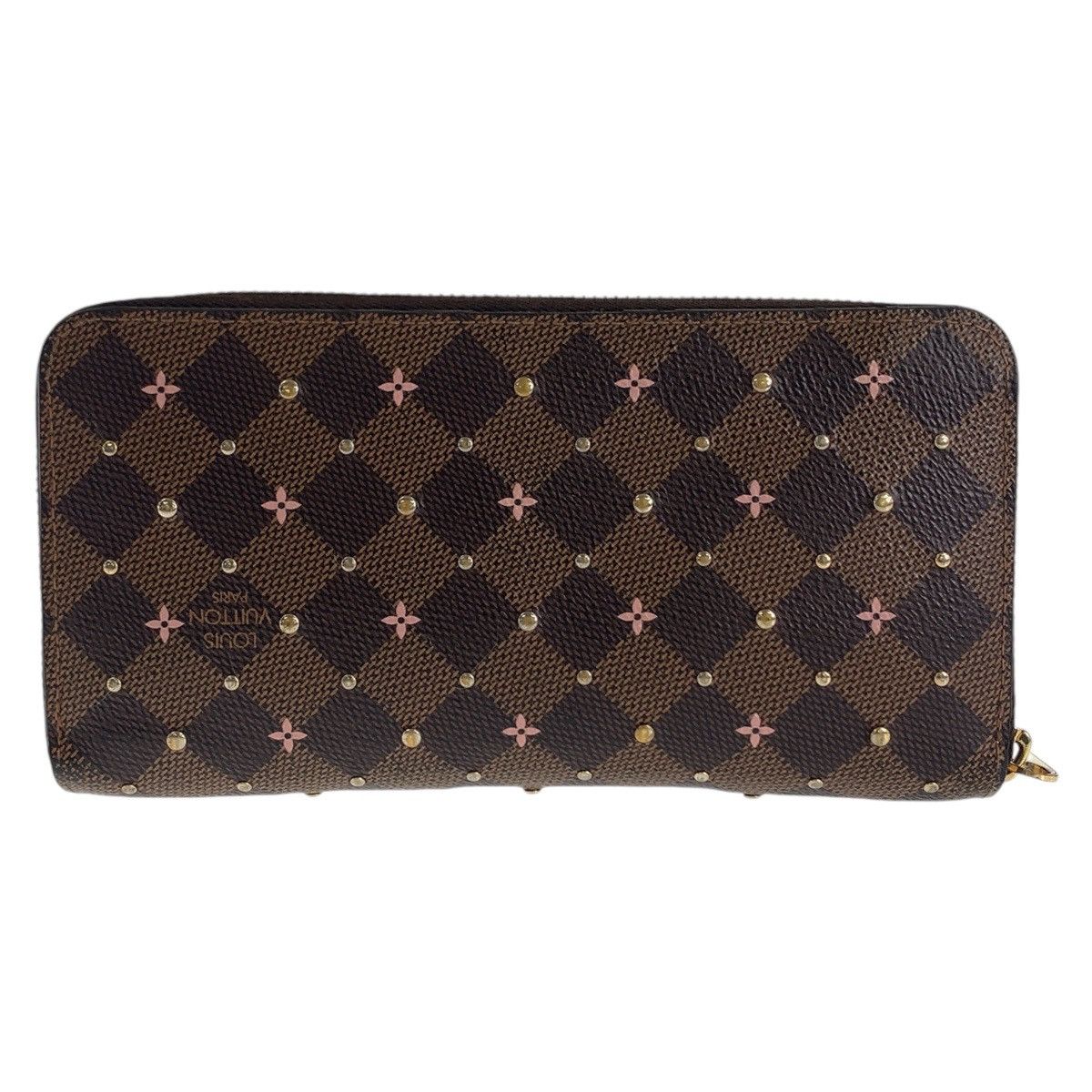 Louis Vuitton Louis Vuitton Louis Vuitton Damier Zippy Wallet Brown N60473 Canvas Long Wallet N60473 Size ONE SIZE - 2 Thumbnail