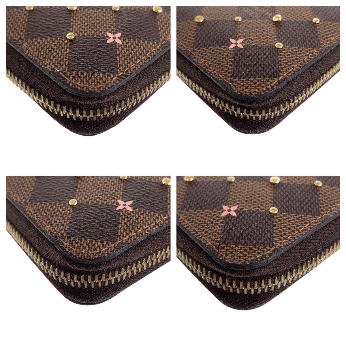 Louis Vuitton Louis Vuitton Louis Vuitton Damier Zippy Wallet Brown N60473 Canvas Long Wallet N60473 Size ONE SIZE - 5 Thumbnail