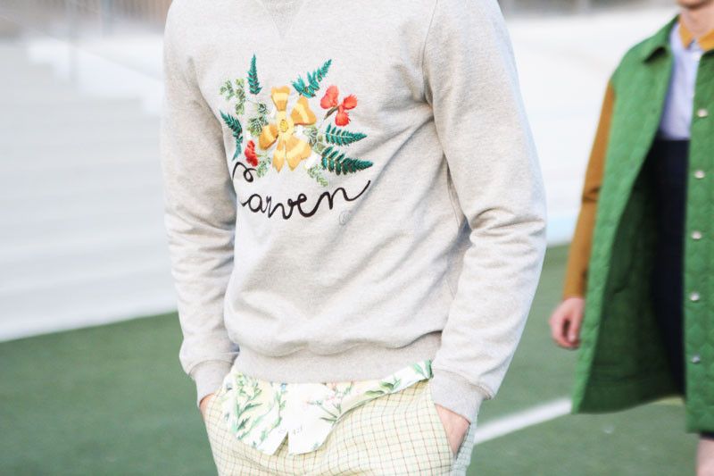 Sweatshirts & Sweaters Carven - Cotton flower print sweatshirt - 7320TS09804