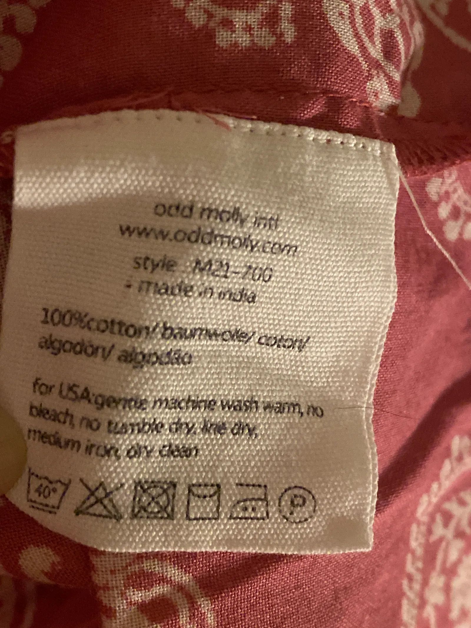Odd Molly Odd Molly Blouse Size S / US 4 / IT 40 - 3 Thumbnail