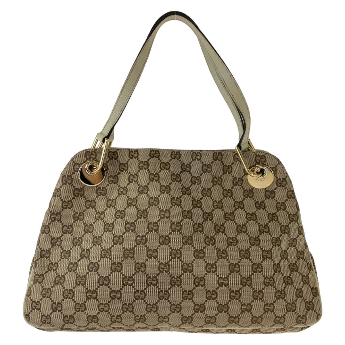 Gucci Gucci Gucci GG Canvas Shoulder Tote Bag 121023 Canvas Tote Bag 121023 in Very Good Condition Size ONE SIZE - 2 Thumbnail