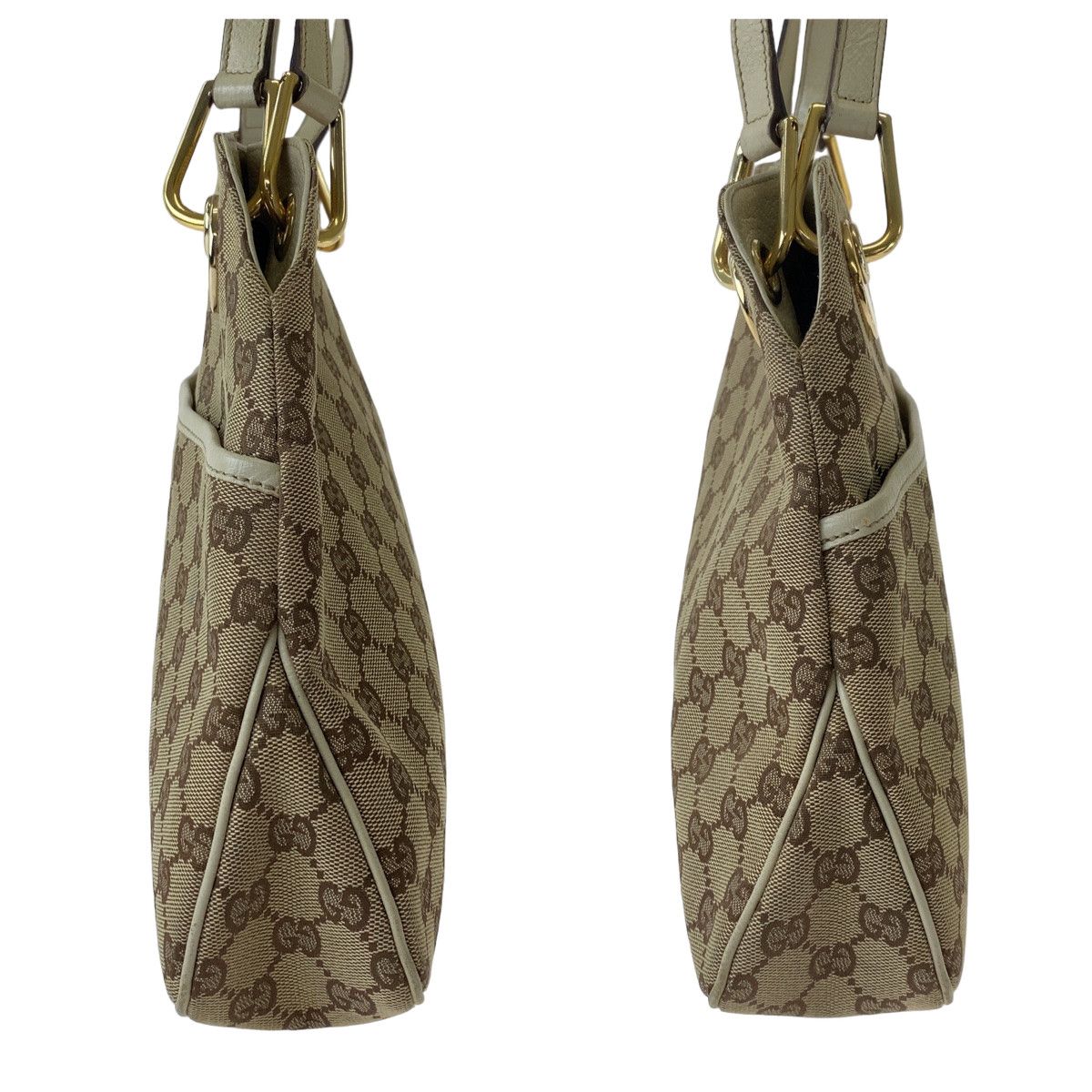 Gucci Gucci Gucci GG Canvas Shoulder Tote Bag 121023 Canvas Tote Bag 121023 in Very Good Condition Size ONE SIZE - 8 Thumbnail