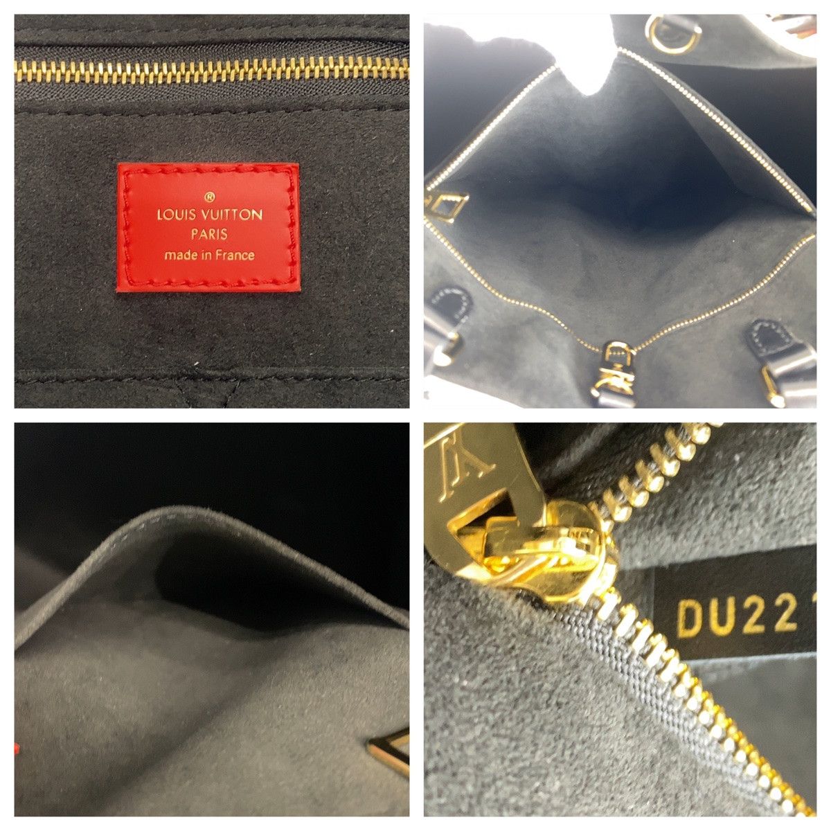 Louis Vuitton Louis Vuitton Louis Vuitton OnTheGo GM Tote Bag M45372 Leather Tote Bag M45372 in Great Condition Size ONE SIZE - 4 Thumbnail
