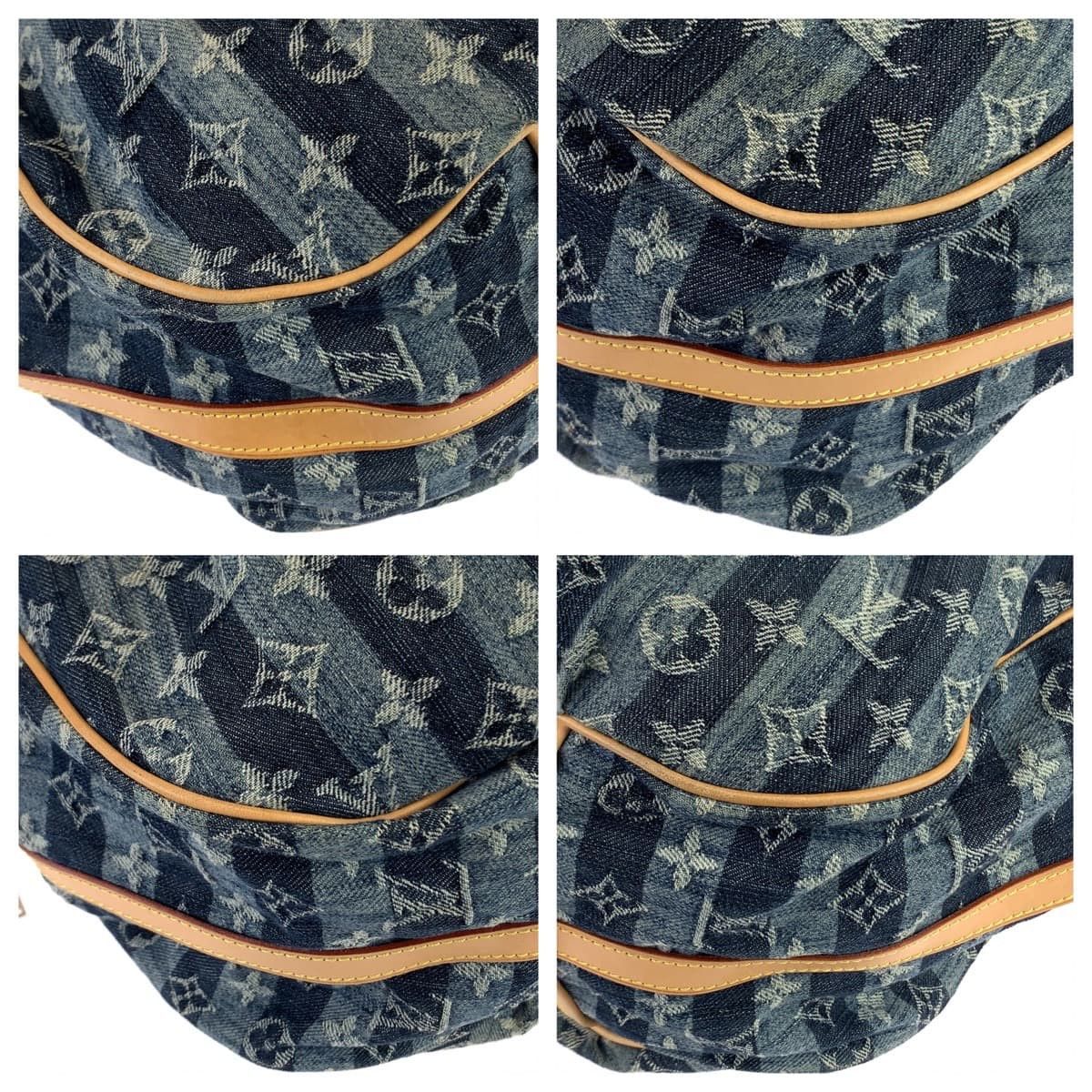 Louis Vuitton Louis Vuitton Louis Vuitton Monogram Denim Cabas GM Tote Bag M95336 Canvas Tote Bag M95336 in Very Good Condition Size ONE SIZE - 3 Thumbnail
