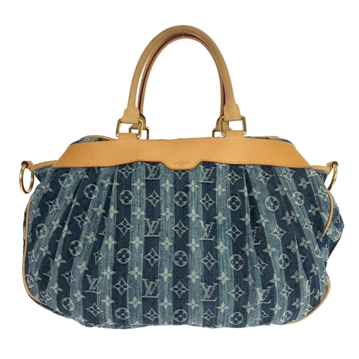 Louis Vuitton Louis Vuitton Louis Vuitton Monogram Denim Cabas GM Tote Bag M95336 Canvas Tote Bag M95336 in Very Good Condition Size ONE SIZE - 2 Thumbnail