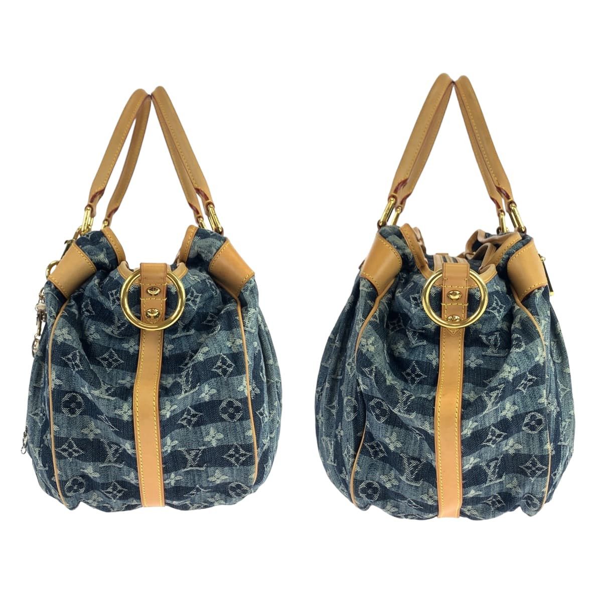 Louis Vuitton Louis Vuitton Louis Vuitton Monogram Denim Cabas GM Tote Bag M95336 Canvas Tote Bag M95336 in Very Good Condition Size ONE SIZE - 8 Thumbnail