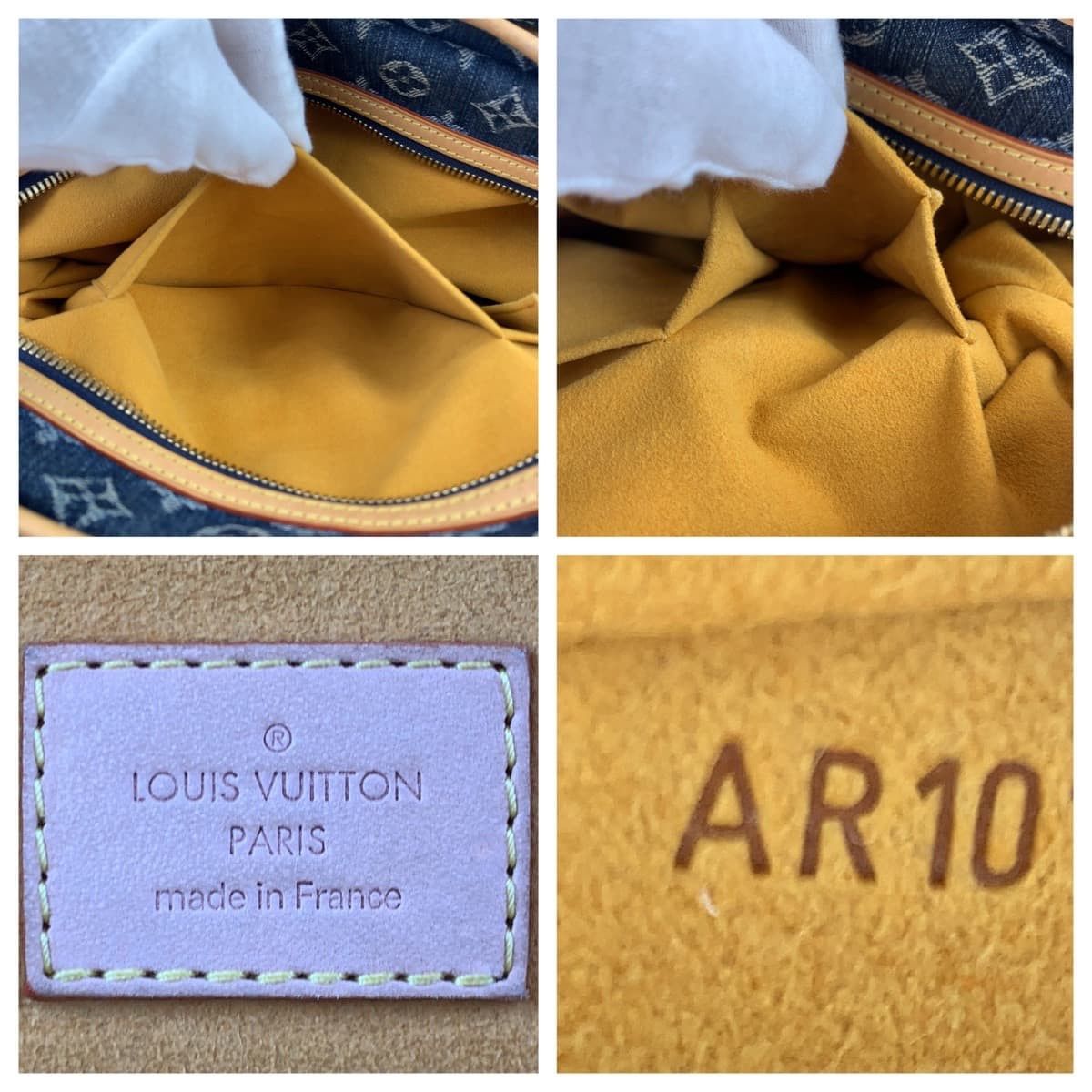 Louis Vuitton Louis Vuitton Louis Vuitton Monogram Denim Cabas GM Tote Bag M95336 Canvas Tote Bag M95336 in Very Good Condition Size ONE SIZE - 5 Thumbnail