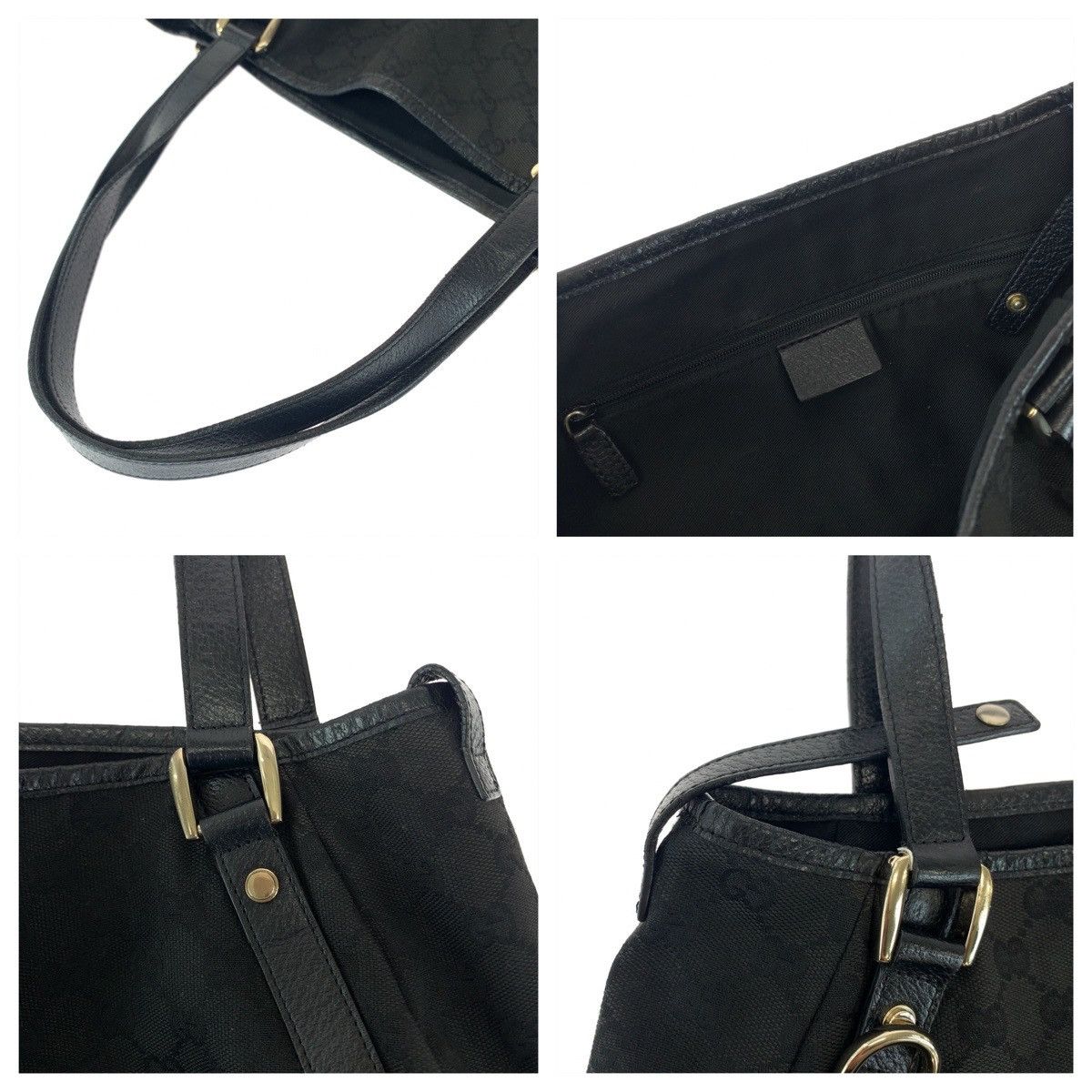 Gucci Gucci Gucci GG Canvas Abbey Tote Bag 130736 Canvas Tote Bag 130736 in Very Good Condition Size ONE SIZE - 5 Thumbnail
