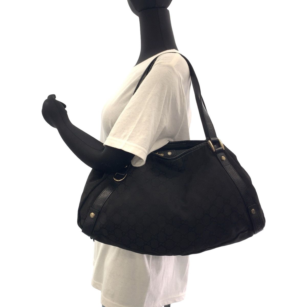 Gucci Gucci Gucci GG Canvas Abbey Tote Bag 130736 Canvas Tote Bag 130736 in Very Good Condition Size ONE SIZE - 6 Thumbnail