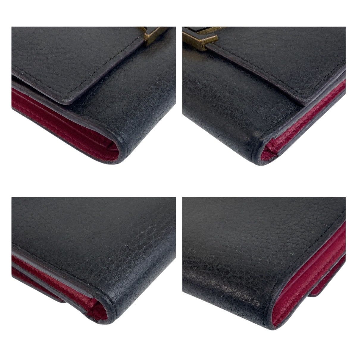Louis Vuitton Louis Vuitton Louis Vuitton Capucines Leather Compact Wallet M61248 Leather Short Wallet M61248 in Very Good Condition Size ONE SIZE - 3 Thumbnail