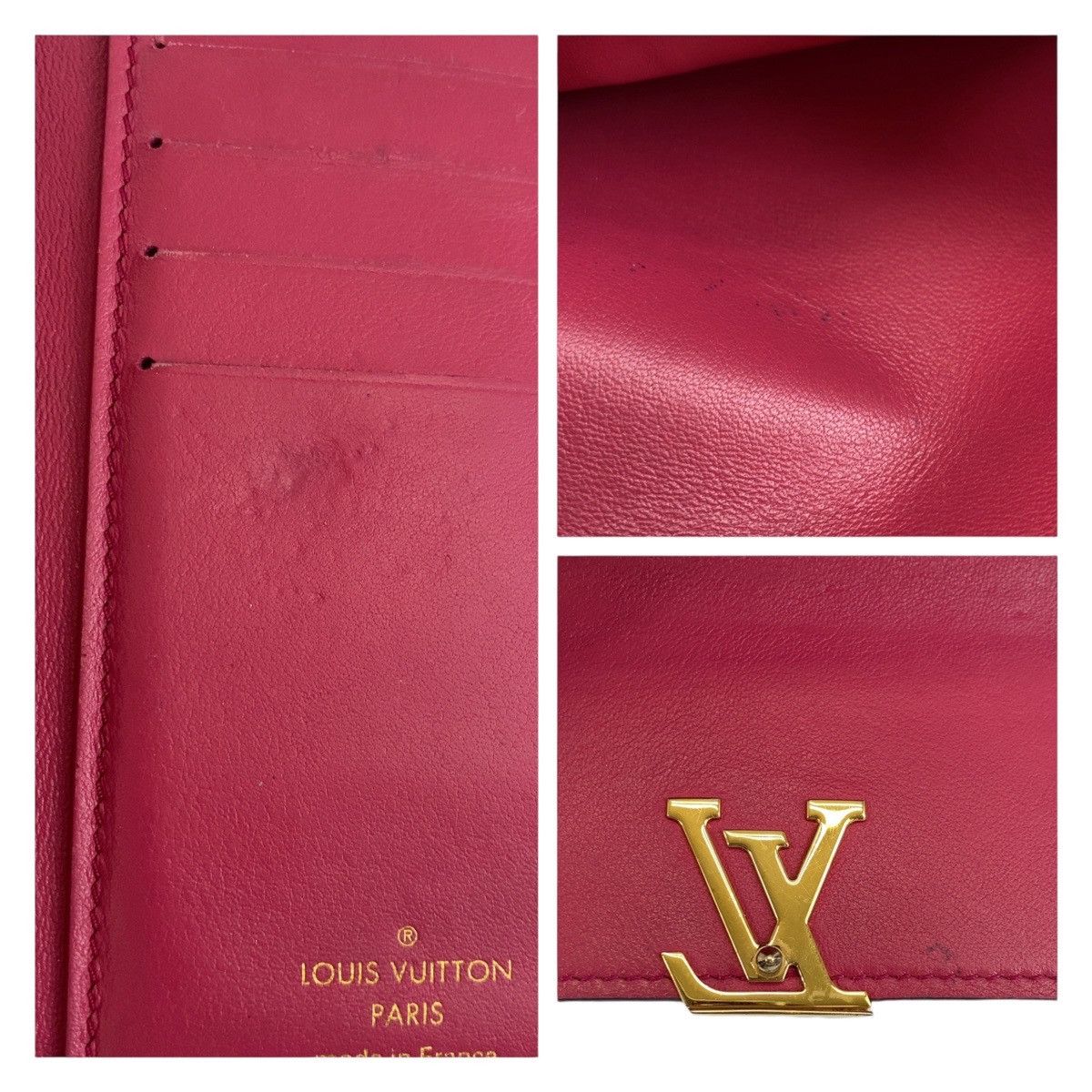 Louis Vuitton Louis Vuitton Louis Vuitton Capucines Leather Compact Wallet M61248 Leather Short Wallet M61248 in Very Good Condition Size ONE SIZE - 4 Thumbnail