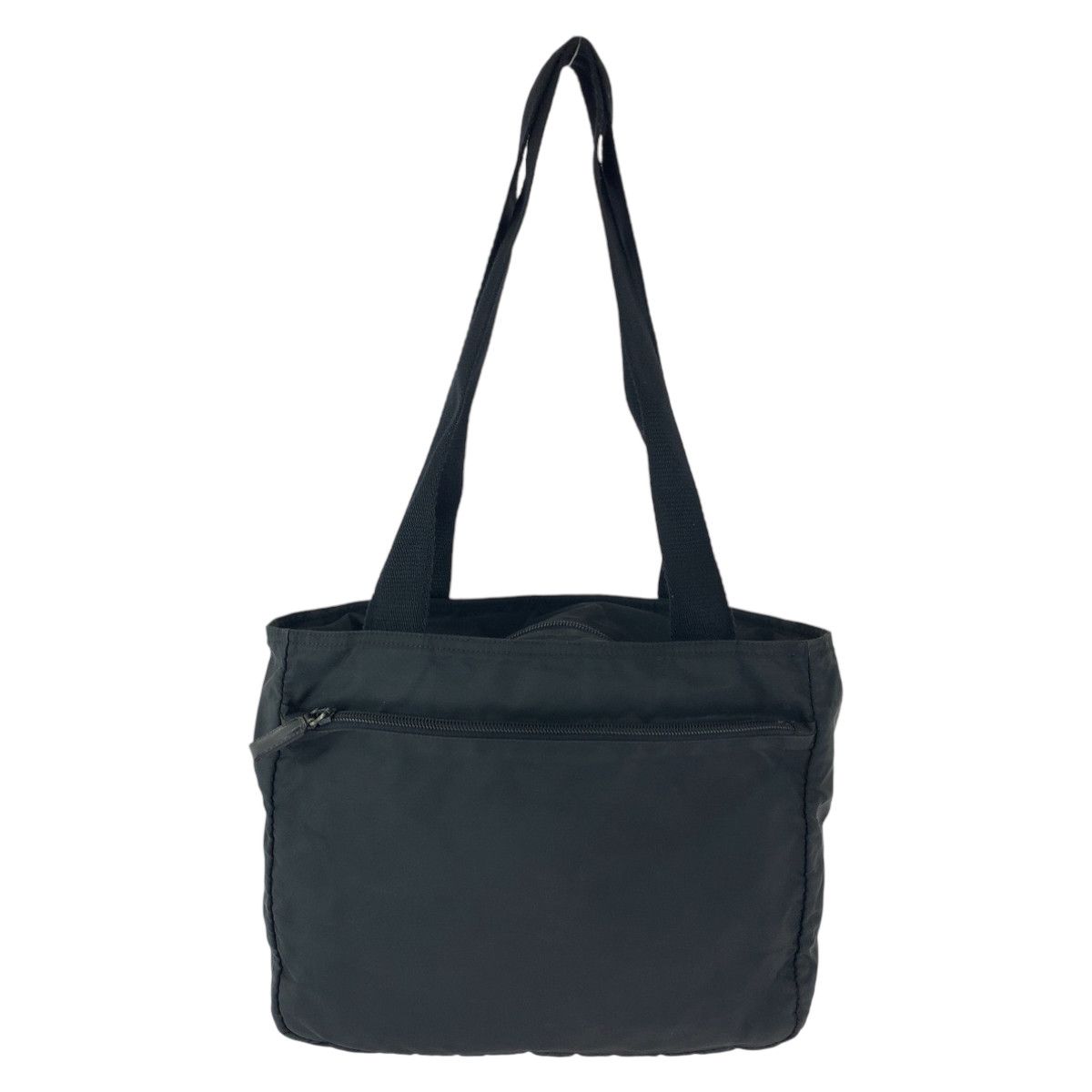 Prada Prada Prada Nylon Tessuto Triangle Logo Tote Bag Canvas Tote Bag 407874 in Very Good Condition Size ONE SIZE - 2 Thumbnail
