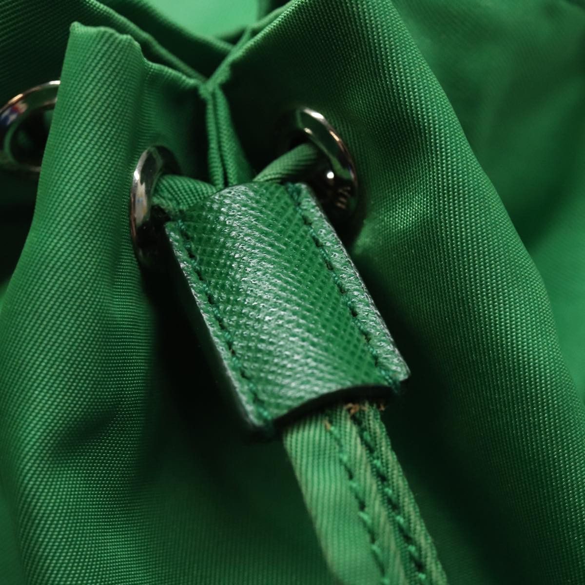 Prada Tessuto Green Synthetic Clutch Bag (Pre-Owned) Size ONE SIZE - 16 Thumbnail