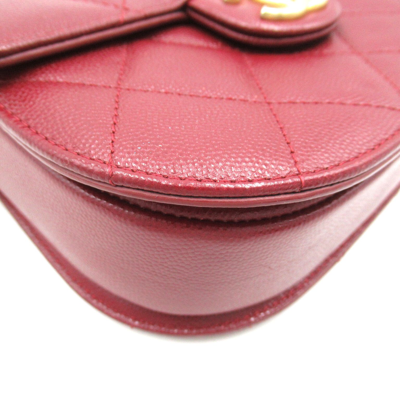 Chanel Chanel CC Quilted Caviar Crossbody Bag Leather Crossbody Bag AS2484 in Great Condition Size ONE SIZE - 12 Thumbnail