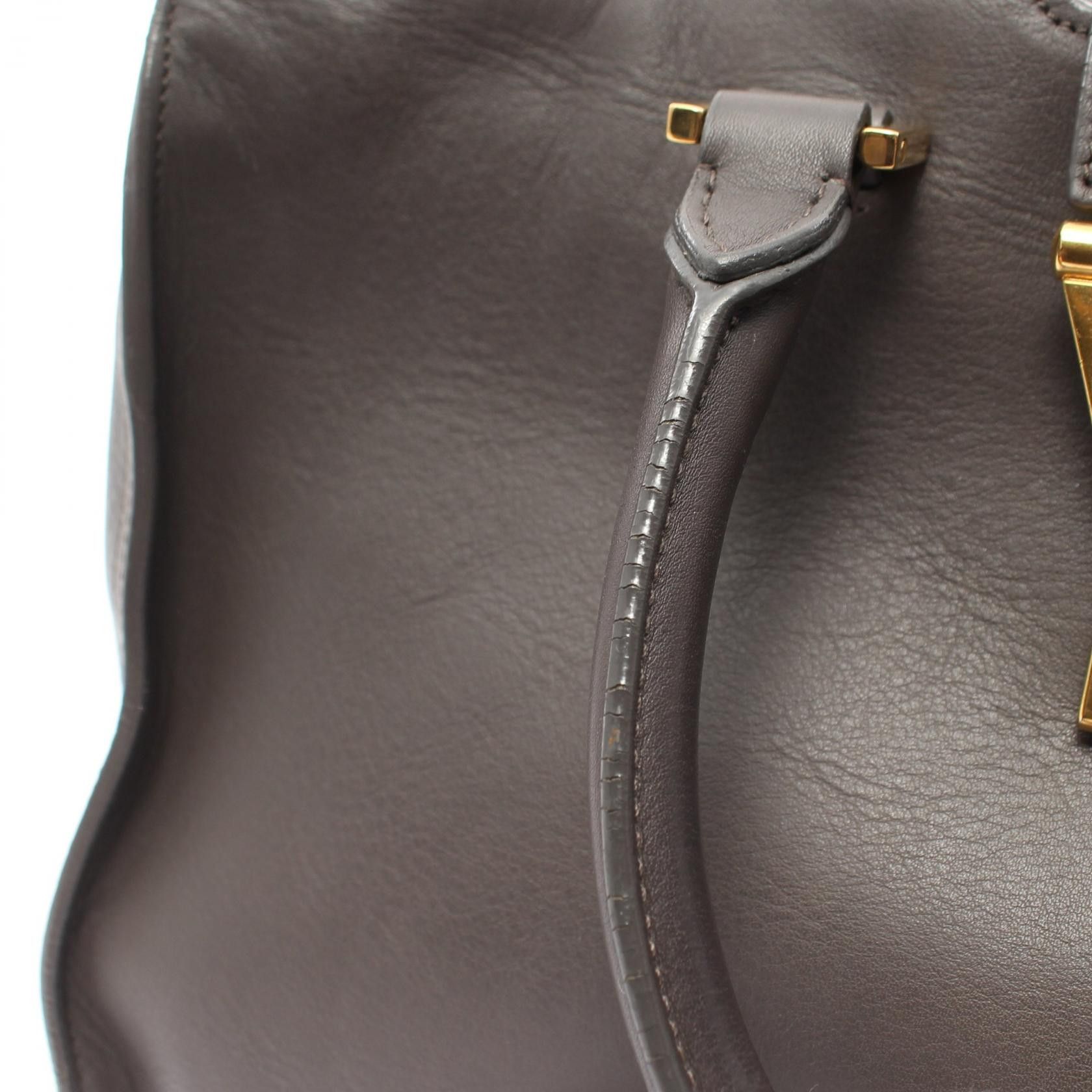 Yves Saint Laurent Yves Saint Laurent Leather Chyc Cabas Bag Leather Handbag in Very Good Condition Size ONE SIZE - 6 Thumbnail