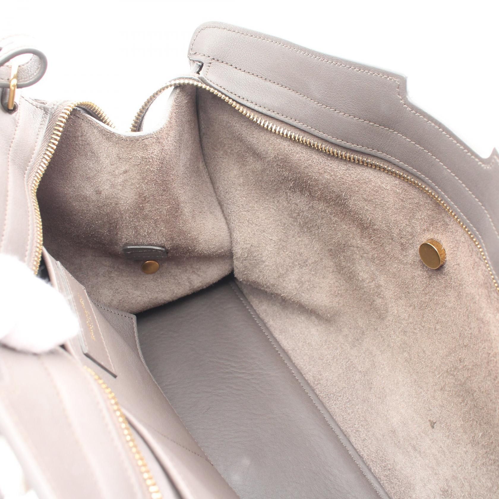 Yves Saint Laurent Yves Saint Laurent Leather Chyc Cabas Bag Leather Handbag in Very Good Condition Size ONE SIZE - 7 Thumbnail