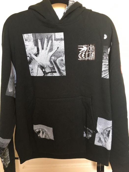 Cav Empt Block Print Heavy Hoodie Grailed