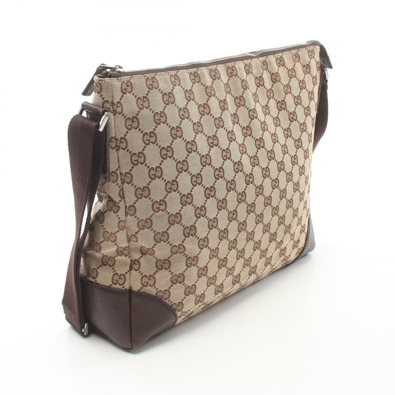 Gucci Gucci GG Canvas Crossbody Bag Canvas Crossbody Bag 110054 in Very Good Condition Size ONE SIZE - 2 Thumbnail