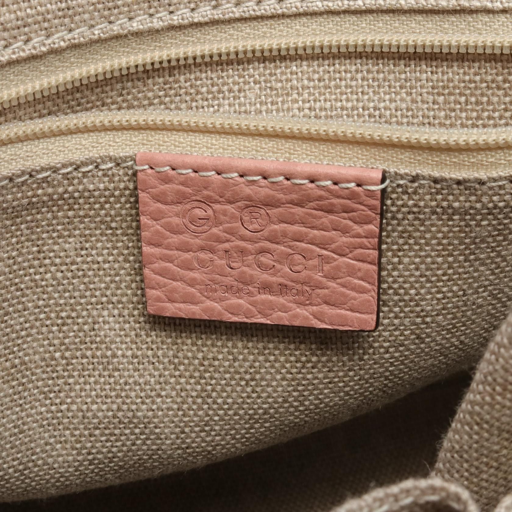 Gucci Gucci GG Canvas & Leather Bree Handbag Canvas Handbag 449241 in Great Condition Size ONE SIZE - 4 Thumbnail