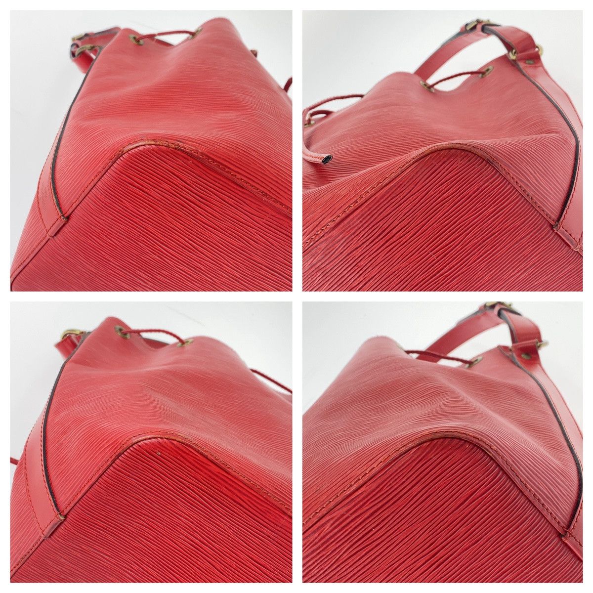 Louis Vuitton Louis Vuitton Louis Vuitton Epi Petit Noe Leather Shoulder Bag Leather Crossbody Bag M44107 Size ONE SIZE - 3 Thumbnail