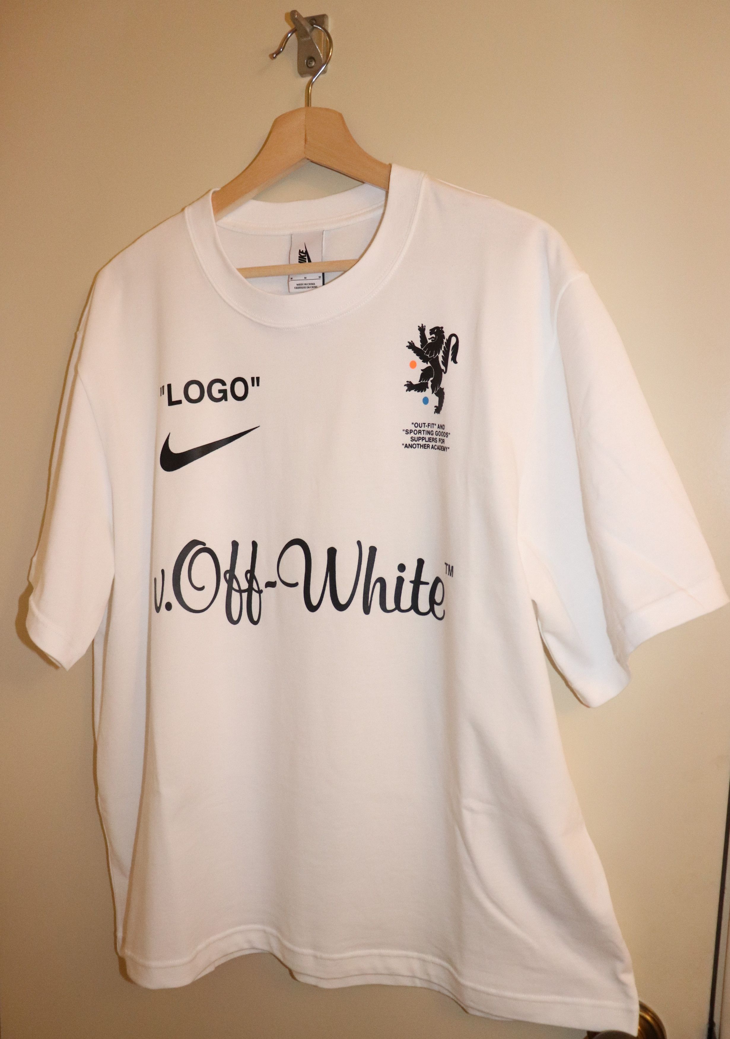 Nike Nikelab x OFF-WHITE Mercurial NRG X Tee White | Grailed