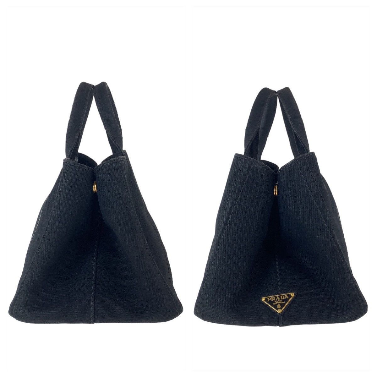 Prada Prada Prada Canvas Canapa Tote Bag Canvas Tote Bag in Great Condition Size ONE SIZE - 5 Thumbnail